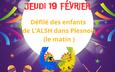 Défilé de Carnaval du périscolaire de Plesnois